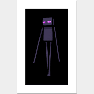 Walking Enderman Posters and Art